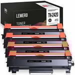 4 TONER - NOIR TN-2420 BROTHER CARTOUCHE COMPATIBLE