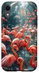 iPhone XR Flamingo Pattern Coral Phone Cover Case
