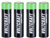 VOLTCRAFT HR6 Uppladdningsbart AA-batteri NiZn 1500 mAh 1,6 V 4 st