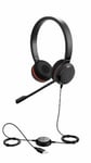 Jabra Evolve 30 UC Stereo USB Headset 5399-829-209 for PC, Music, Softphones NEW