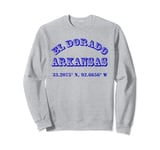 El Dorado Arkansas Coordinates Souvenir Sweatshirt
