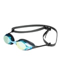 Arena Diamonds Cobra Swipe Mirror Swimming Goggles - Aqua/Black