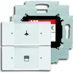 KNX Kontrollelement 2-touch matt vit