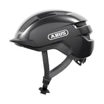 ABUS Casque de vélo PURL-Y - adapté aux trajets en VAE et Speed Bikes - casque de protection stylé NTA adapté aux trajets en adultes et adolescents - gris foncé, taille S