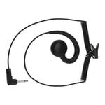 3.5mm Audio Jacks C Shape Soft Ear Hook Earpiece for Ham Radio MP3 Players