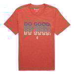 Cotopaxi Mens Do Good Repeat Organic T-shirt (Röd (MAGMA) Medium)