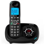 Alcatel XL595 Voice Cordless Phone with Answer Machine, Single Handset