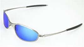 NEW POLARIZED CUSTOM ICE BLUE LENS FOR OAKLEY A WIRE THICK SUNGLASSES