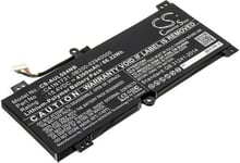 Kompatibelt med Asus ROG Strix SCAR II GL704GW-DS74, 15.4V, 4300 mAh