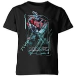 T-shirt Transformers Sideswipe Tech - Noir - Enfants - 3-4 ans