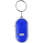 Key Finder (blå), Röststyrning Anti-förlorad enhet, Key Finder med visselpipa, Key Fob Finder för husdjur, nycklar, bagage