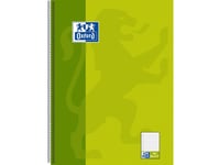 Oxford 100050357, Monokromatiskt, Grön, A4, 80 Ark, 90 G/M ^, Linjerat Papper