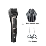 Hair clipper Sharp3S Men's Electric Hair Clipper USB Rechargeable Professional Hair Trimmer Hair Cutter for Men Adult Razor (Color : B)