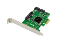 Dawicontrol Pci Card Pci-E Dc-614E Raid 4Kanal Sata6g Retail, Sata, Serial Ata Ii, Serial Ata Iii, Pci Express, 6 Gbit/S