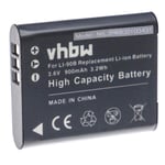 vhbw Batterie compatible avec Olympus Stylus Tough TG-4 appareil photo, reflex numérique (900mAh, 3,6V, Li-ion)