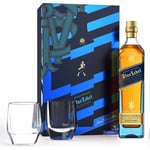 Johnnie Walker Blue Label Gift Pack & 2 Crystal Glasses 2022 Edition 70cl NEW