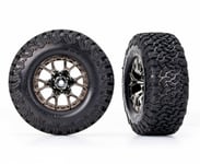 Traxxas 10186-BLKCR Däck & Fälg BFGoodrich All-Terrain T/A Svartkrom 2.2/3.0'' 2WD Fram (2)
