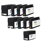 Compatible Multipack HP OfficeJet 7110 Wide Format ePrinter Printer Ink Cartridges (9 Pack) -CN053AE