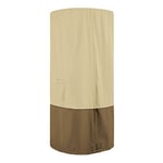 Classic Accessories Veranda Chauffage de terrasse rond résistant à l'eau 81 cm avec housse de table
