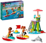 LEGO Friends Beach Water Scooter Toy Mini-Doll Set 42623