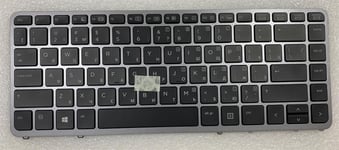 HP EliteBook 740 840 G2 Notebook 776475-251 Russia Russian Backlight Keyboard