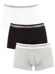 Calvin Klein3 Pack Cooling Trunks - Grey Heather/Black/White