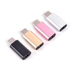 Usb C Adapter Typec To 3.5mm Audio For External Micropho Rose Gold