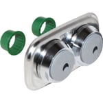 Vatette Täckbricka 2-rör 10-22mm 40 c/c
