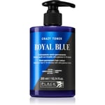 Black Professional Line Crazy Toner toningsfarve med farve Royal Blue 300 ml