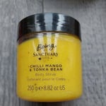 Sanctuary Spa Body Scrub,  Chilli Mango Tonka Bean 250Ml New Exfoliate