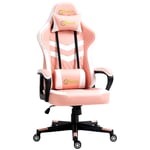 Racing Gaming Chair with Lumbar Support, Headrest, Gamer Office Chair