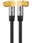 Pro SAT antenna cable (135 dB) 4x shielded 2m