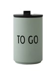 Thermo/Insulated Cup Green Design Letters
