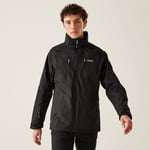 Regatta Men's Breathable Calderdale V Waterproof Jacket Black, Size: L