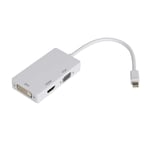Thunderbolt / Mini DisplayPort Adapter HDMI/DVI/VGA 3in1