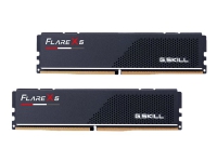 G.Skill Flare X5 - DDR5 - sats - 32 GB: 2 x 16 GB - DIMM 288-pin låg - 5200 MHz / PC5-41600 - CL36 - 1.2 V - ej buffrad - icke ECC - matt anodiserad svart