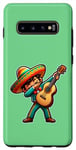 Coque pour Galaxy S10+ Mariachi Costume Cinco de Mayo avec guitare pour enfant