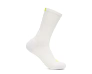 Hoka Clifton 10 Crew Run Sock White - Clifton löparstrumpor - M (38-42 EU)