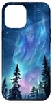 iPhone 14 Pro Max Starlit Lights North Lights Space Case