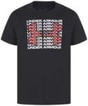 Under Armour Kids T-Shirt Football Gym Boys Sports Fitness Running Top 9-10 Year