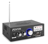 Fenton AV360BT förstärkare med USB/SD/BT/FM, Mini förstärkare AV360BT med Bluetooth, FM-radio och USB