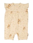 Geggamoja X Mrs Mighetto Bamboo Frill Suit Beige Geggamoja
