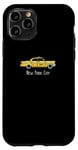 iPhone 11 Pro New York City Yellow Checker Taxi Cab 8-Bit Pixel Case