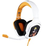 Konix Naruto Shippuden Casque Gaming Filaire PS4, PS5, Switch, Xbox One et Series X|S - Microphone - Câble 1,5 m - Prise Jack 3,5 mm - Motif Naruto