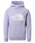 The North Face Drew Peak P/O Hoodie 2.0 Girl JR Sweet Lavender (Storlek XS)