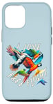 iPhone 14 Pro I Love Free Flight Free Flying Parrot Bird Training Owner Case