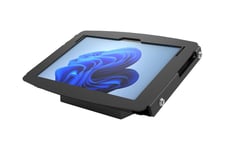 Compulocks Surface Pro 8-9 Space Enclosure AV Conference Room Capsule stativ - 25° synsvinkel - for tablet - overflade AV-konferencerumskapsel - sort