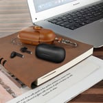 Geekria Leather Case for Huawei FreeBuds 3i Wireless Bluetooth Earphone (Brown)