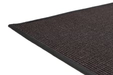 VM Carpet Matto Sisal Pyöreä 160 cm Musta - VM Carpet