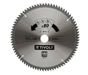 Sågklinga för trä Tivoly XT50514004476; 254 mm; Z80; 3°